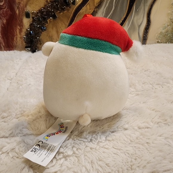 Brooke The Polar Bear Original Squishmallows Tree Ornament 5" - Picture 2 of 4